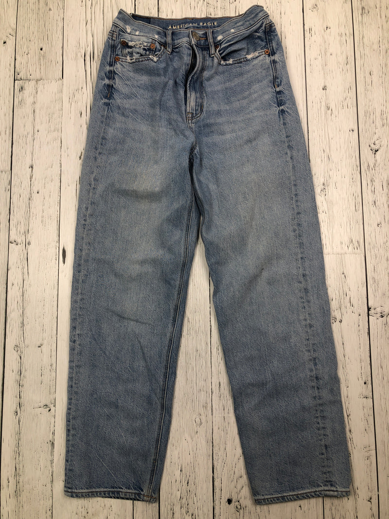 American Eagle blue baggy jean - Hers XS/2