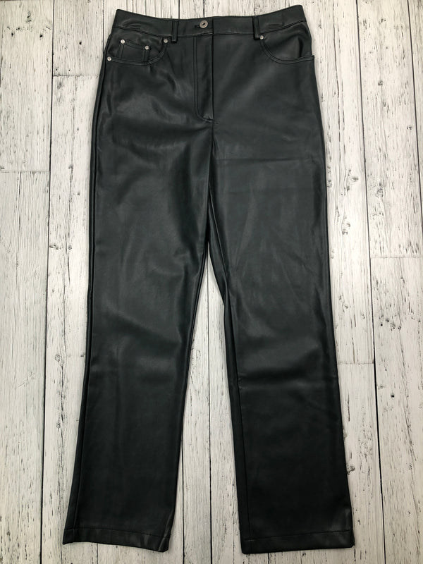 For all 7 mankind grey leather pants - Hers M