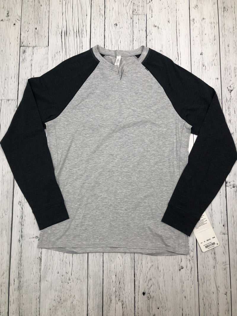 lululemon grey long sleeve shirt - His M