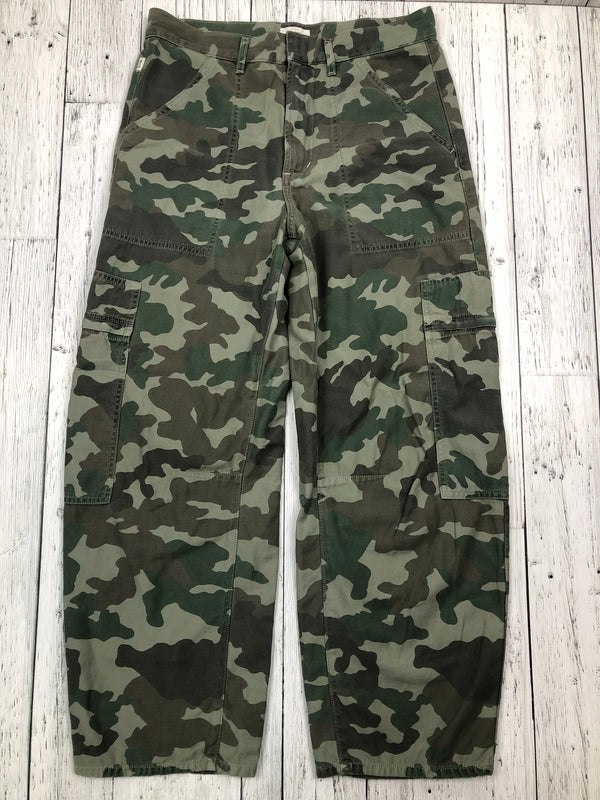 Citizens of Humanity green camo patterned pants - Hers S/28