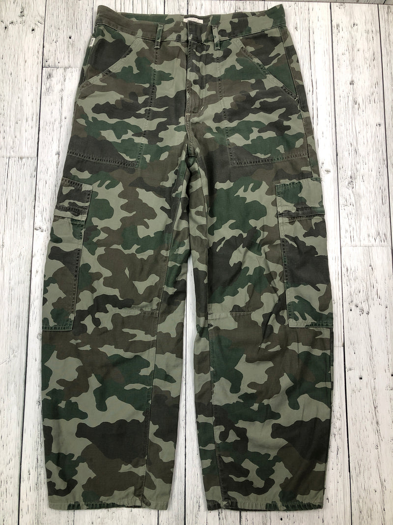 Citizens of Humanity green camo patterned pants - Hers S/28