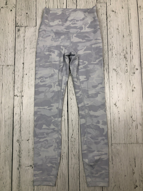 lululemon purple white camo leggings - Hers S/4