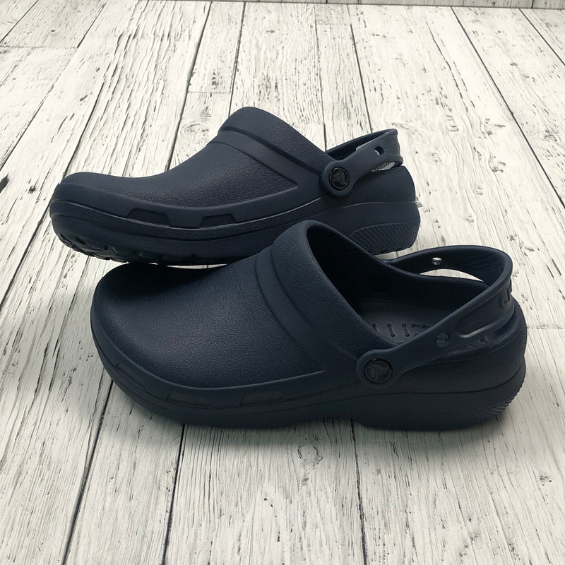 Crocs Navy Shoes - Hers 9/His 7