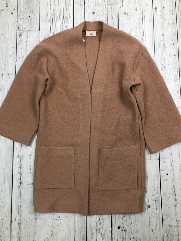 Wilfred Aritzia brown sweater coat - Hers XXS