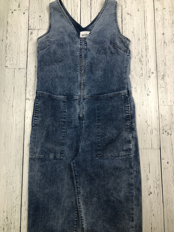 DU/ER blue denim romper  - Hers M