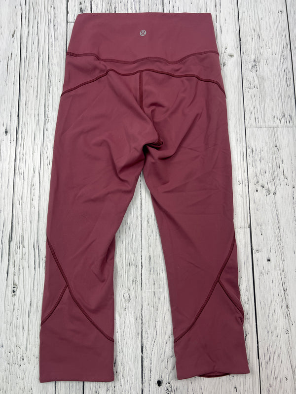lululemon pink capris - Hers S/4