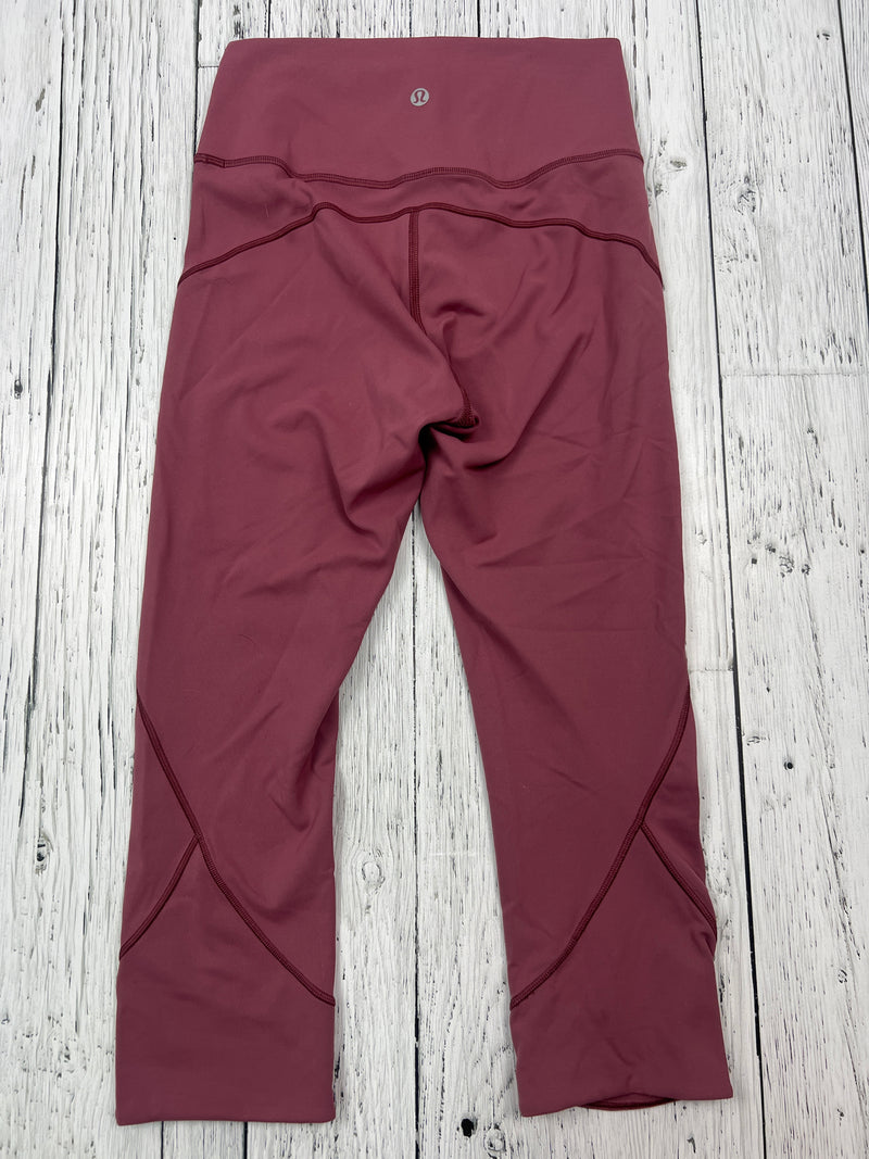 lululemon pink capris - Hers S/4