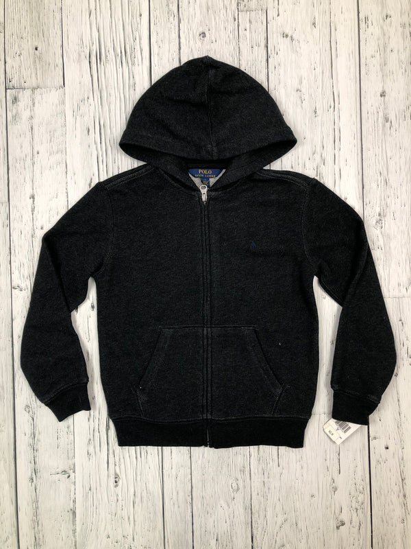 Polo Ralph Lauren black zip up hoodie - Boys 7