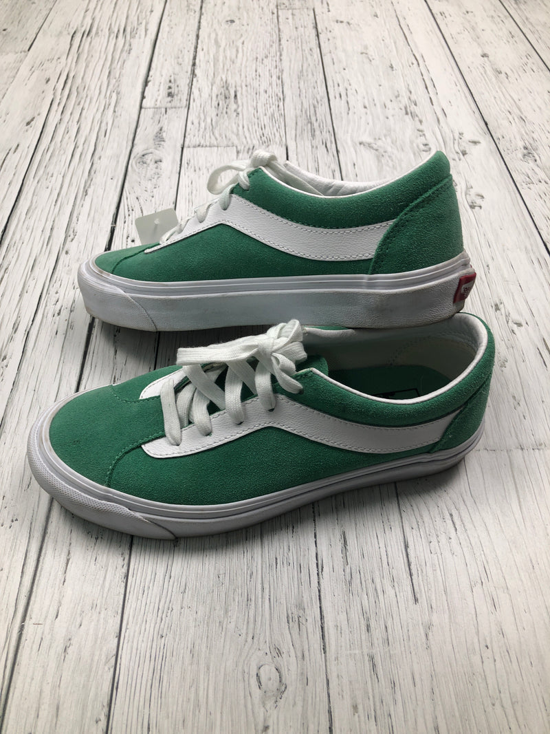 Vans green shoes - Hers 7.5