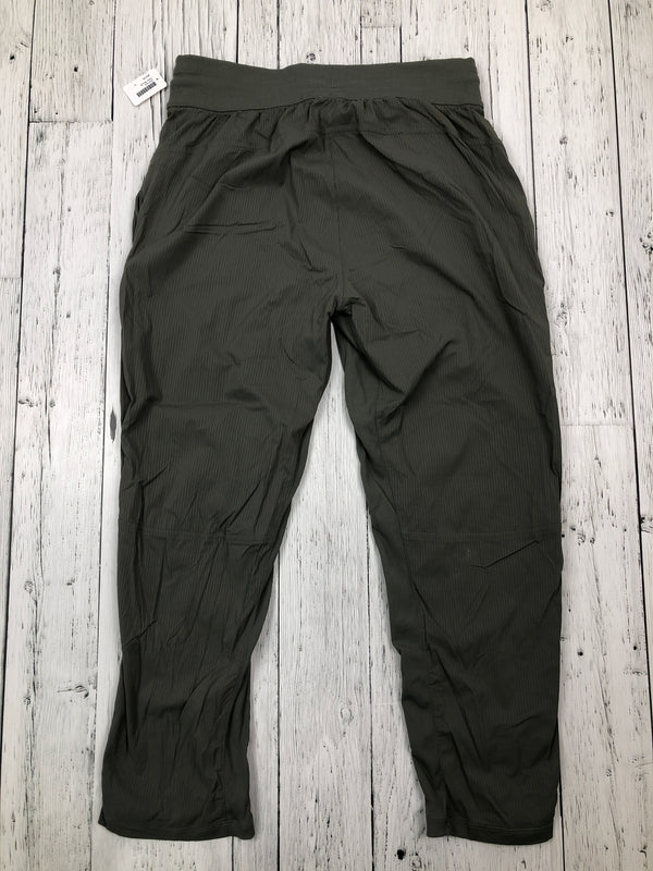 lululemon green track pants - Hers M/8
