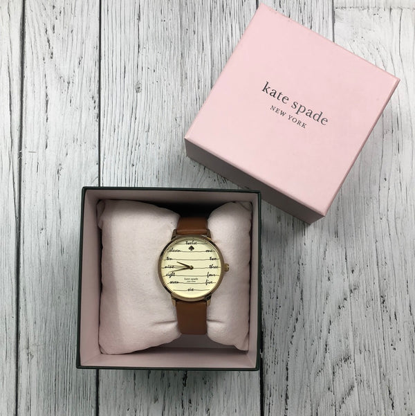 Kate Spade brown watch - Hers