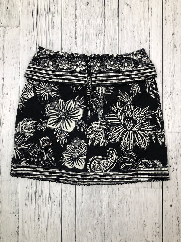 Farm black white skirt - Hers M/29