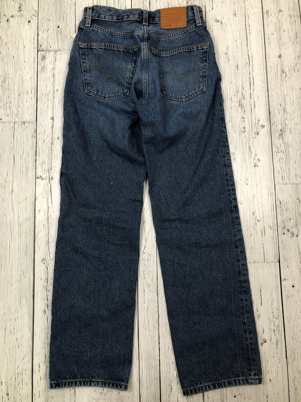 Levi’s blue straight jeans - Hers XS/24x30