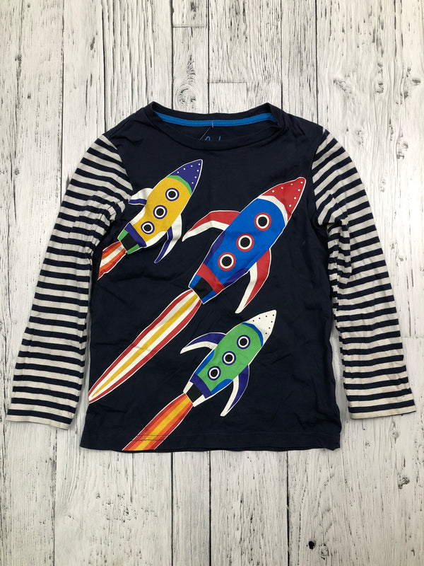 Mini Boden navy graphic shirt - Boys 5-6