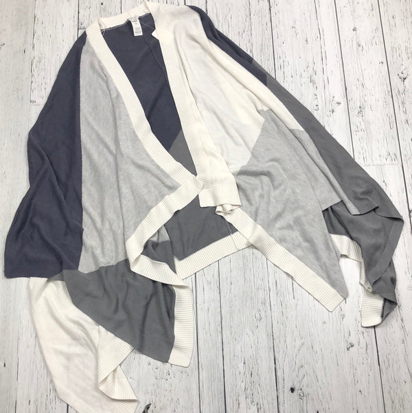 lululemon grey white navy patterned sweater - Hers OS