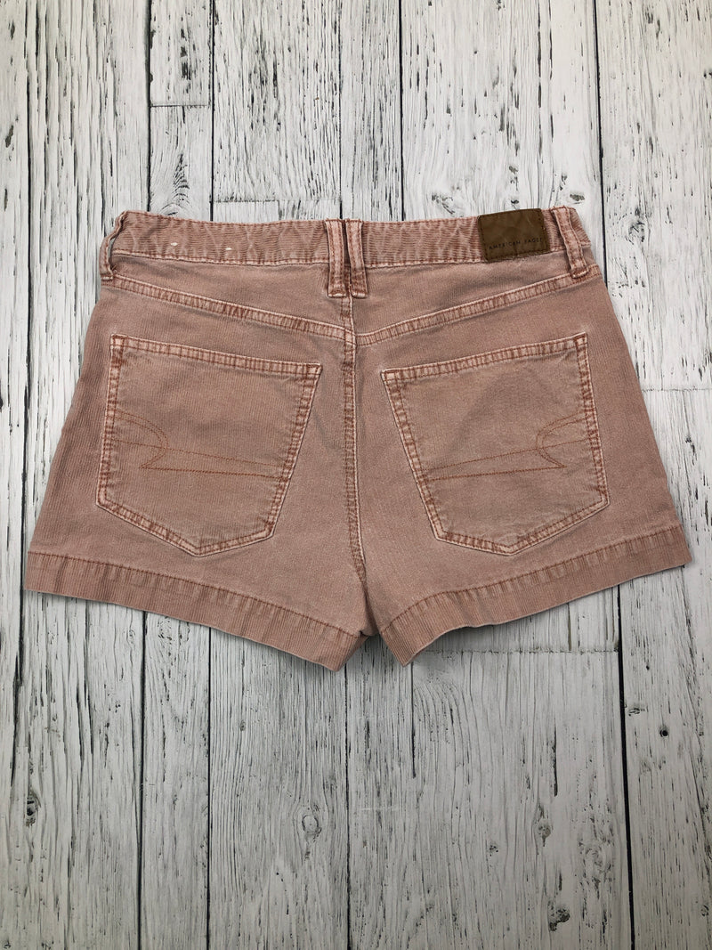 American Eagle pink corduroy shorts - Hers S/4