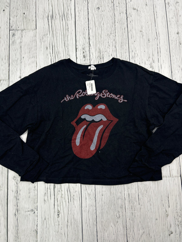 Garage rolling stones crop shirt - Hers M