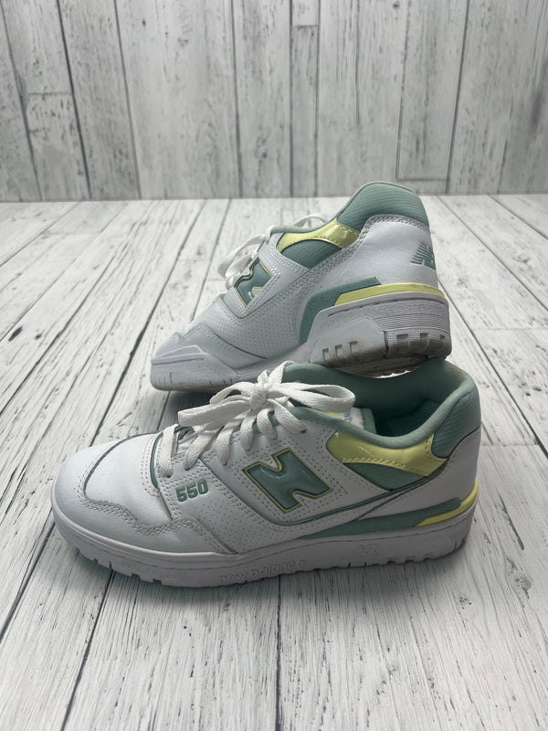 New balance 550 green white shoes - Hers 8.5
