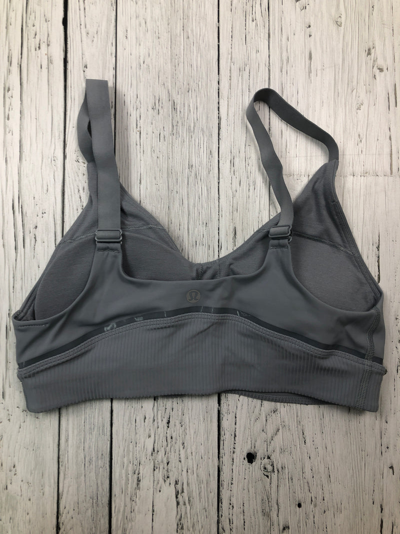 lululemon grey sports bra - Hers M/8