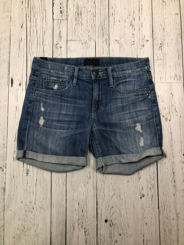 Vince distressed blue denim shorts -  Hers XS/26