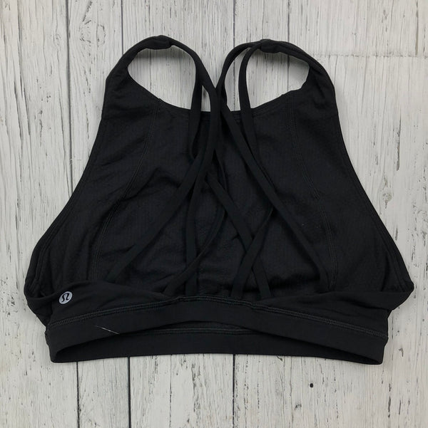 lululemon black sports bra - Hers 8