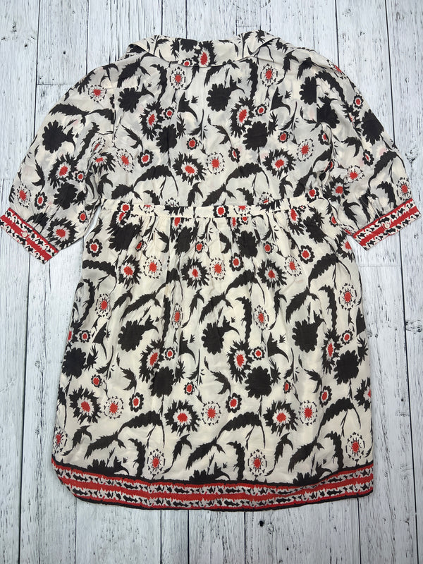 Ba&sh white black patterned dress - Hers S