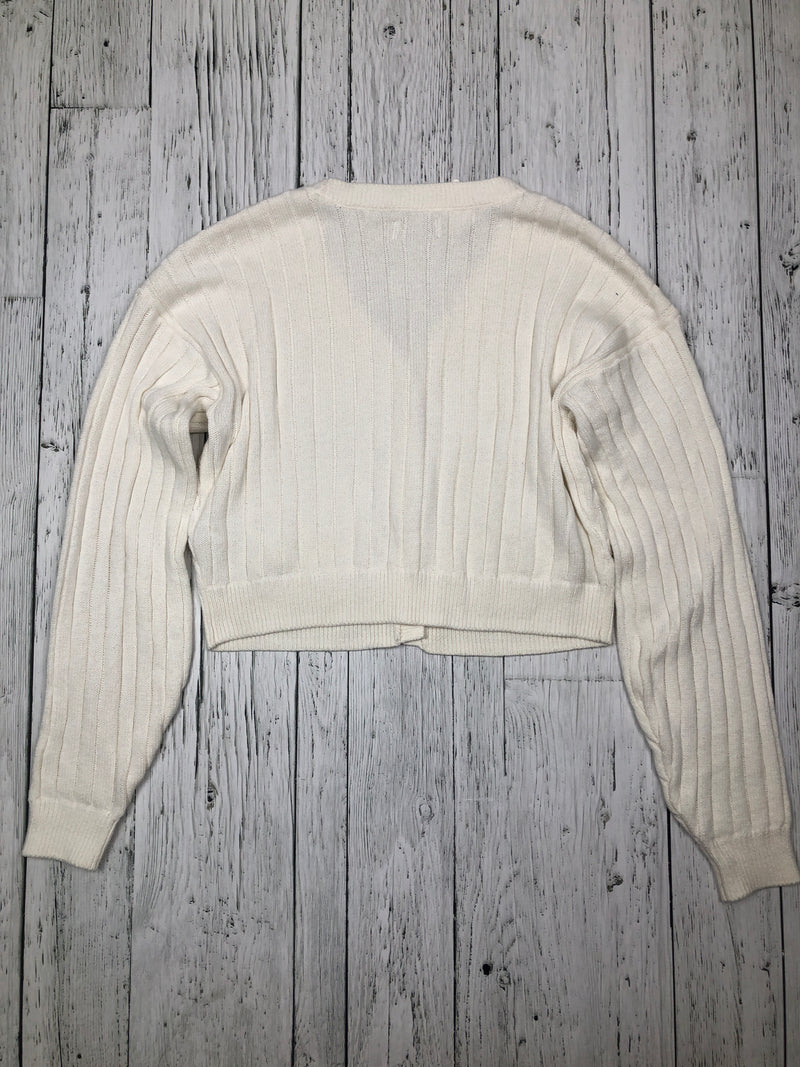 Hollister white sweater - Hers S