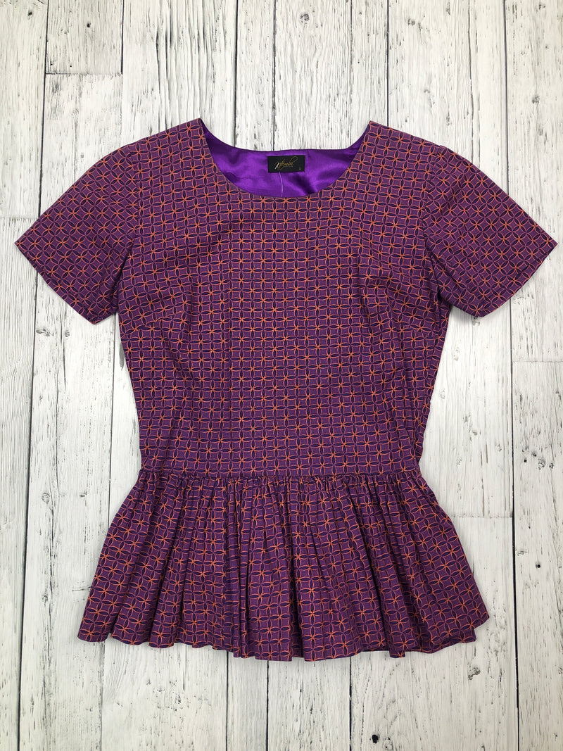 Ntombi couture purple patterned shirt - Hers L/12