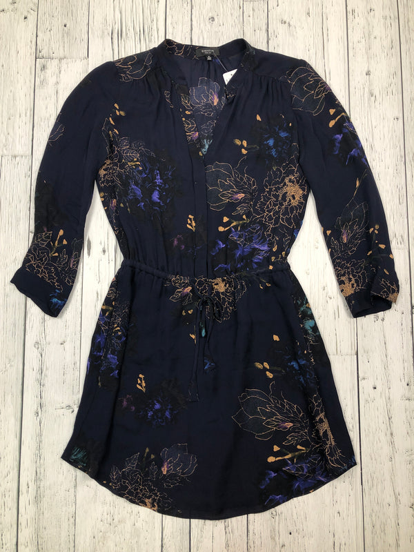 Babaton Aritzia blue patterned dress - Hers XS