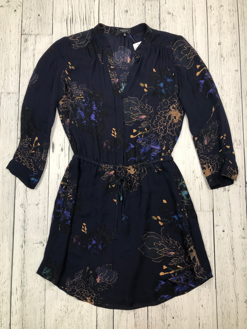Babaton Aritzia blue patterned dress - Hers XS