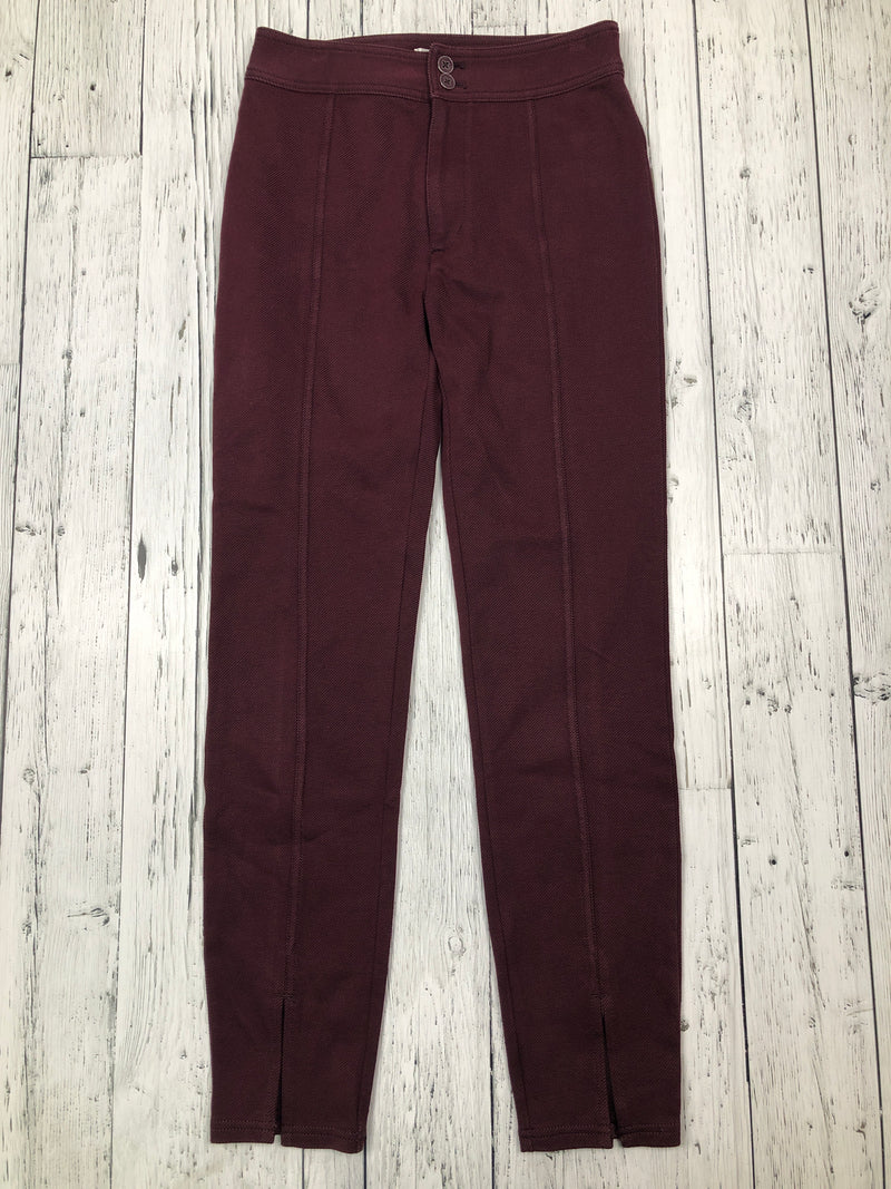 Maeve burgundy pants - Hers XS/0