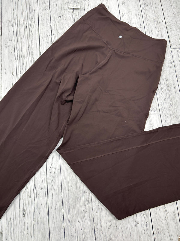 lululemon brown wide leg pants - Hers M/10