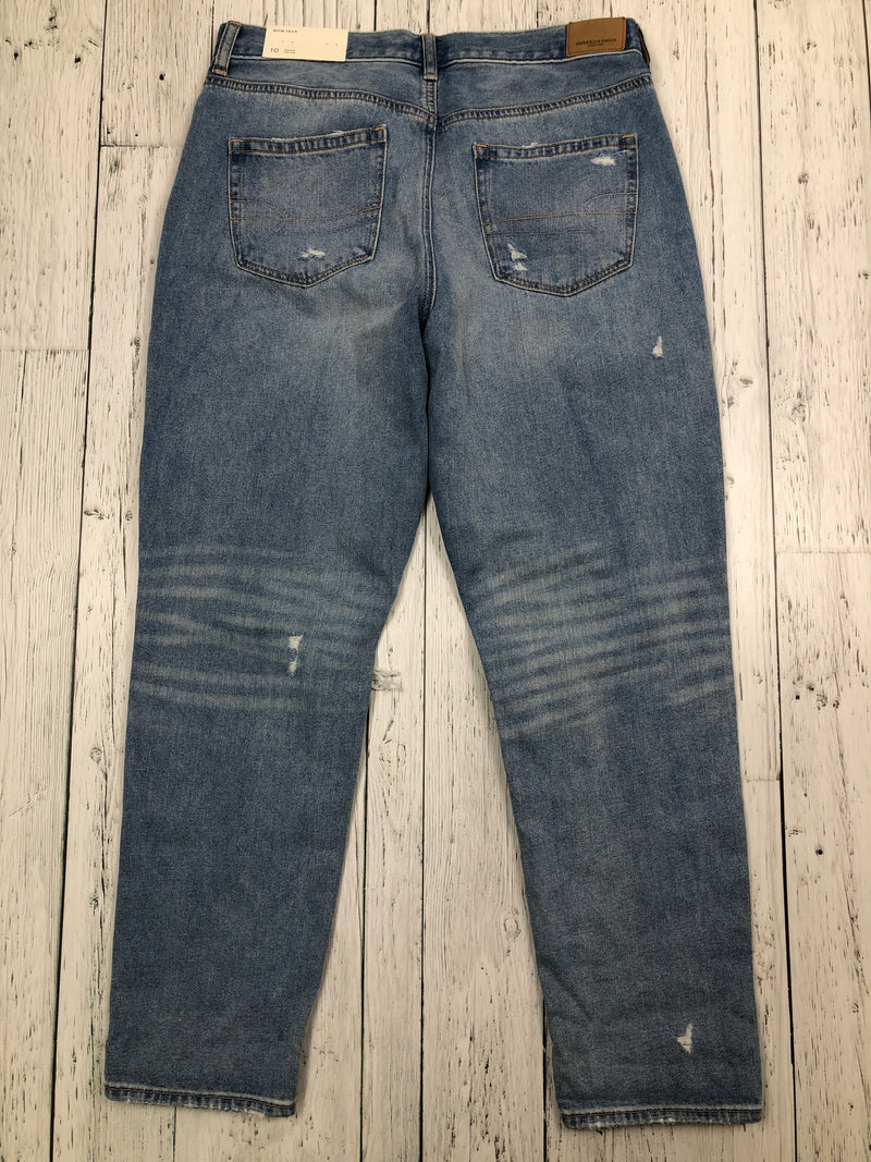 American Eagle blue mom jeans - Hers L/10