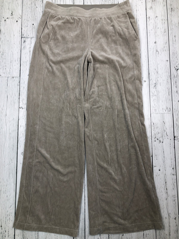 lululemon beige textured pants - Hers M/10