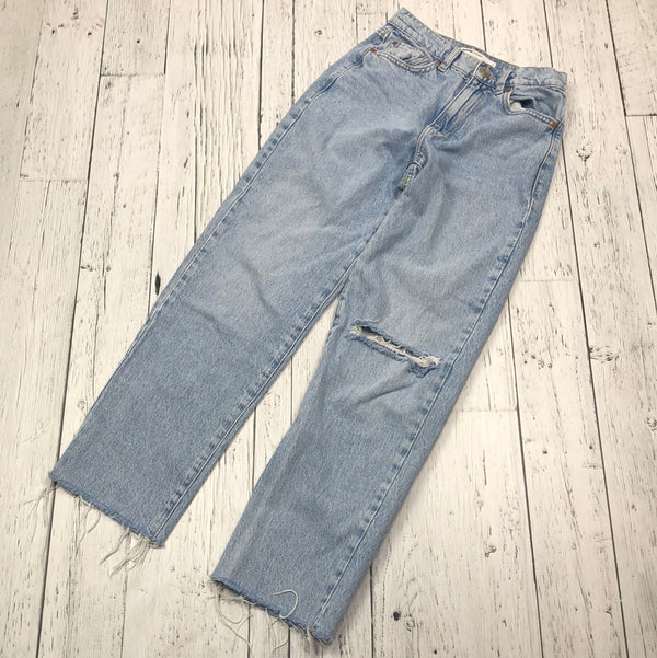 Garage distressed blue jeans - Hers XS/0