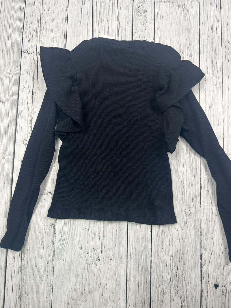 Zara black long sleeve shirt - Girls 9