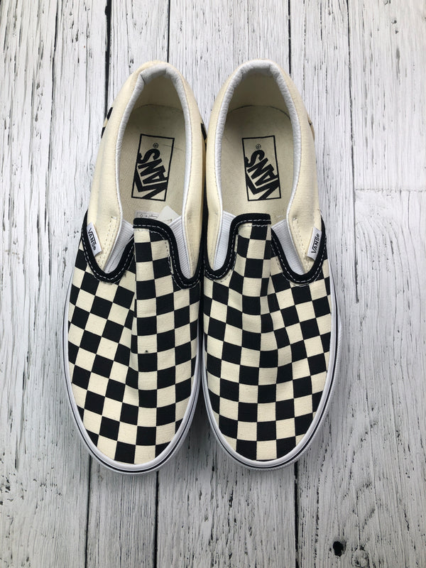 Vans black white checkered platform shoes - Hers 7.5