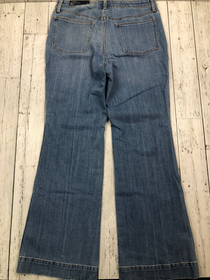 Talbots blue high waist flare jeans - Hers L/12