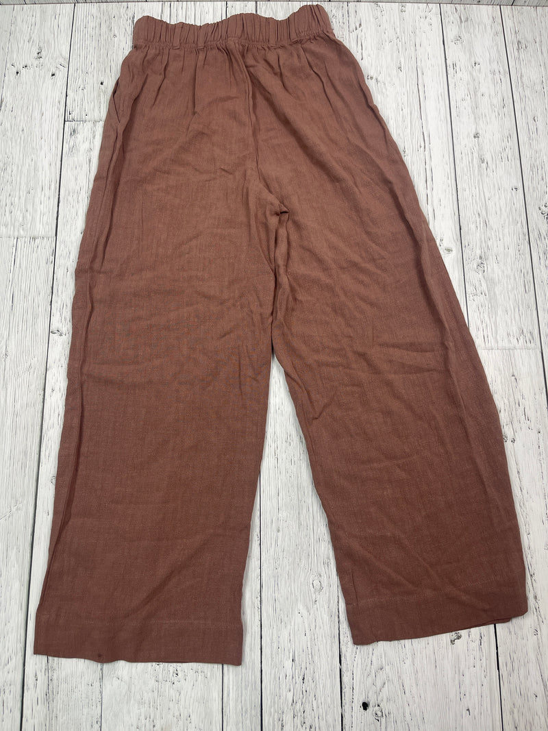 Z Supply brown wide legged pants - Hers S