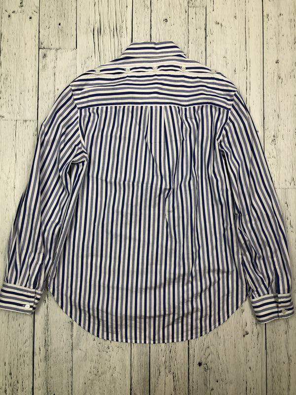 Derek Lam blue white striped shirt - Hers M/8