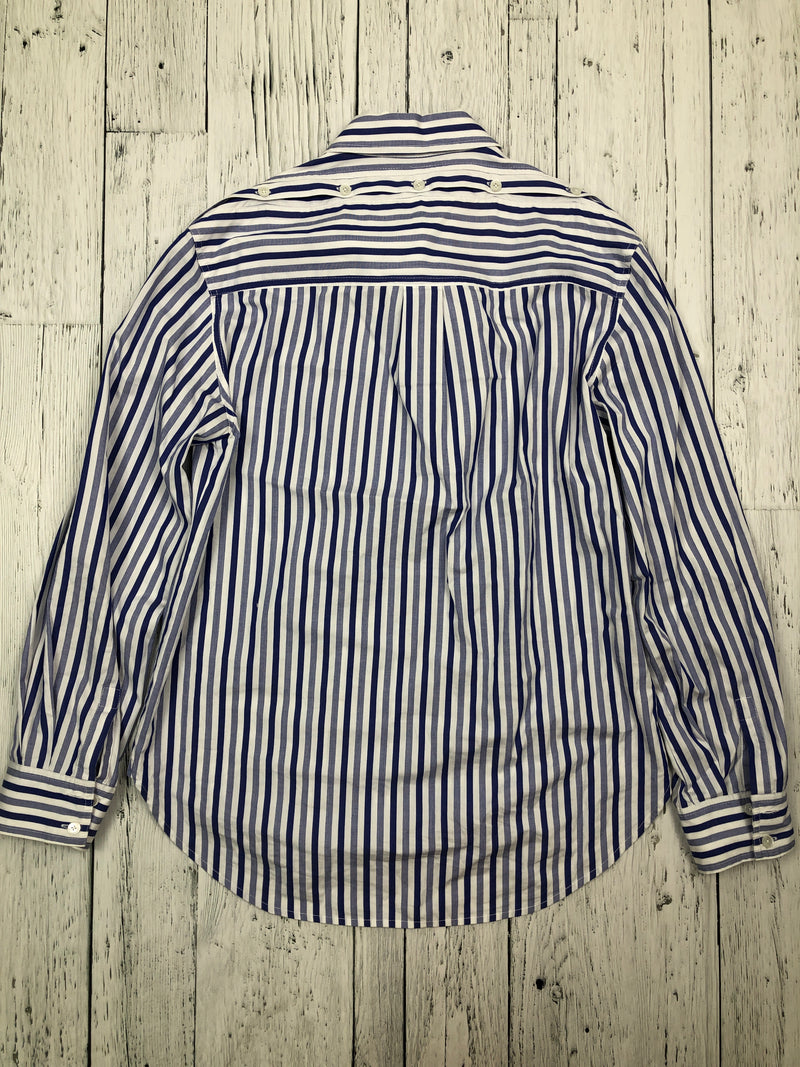 Derek Lam blue white striped shirt - Hers M/8