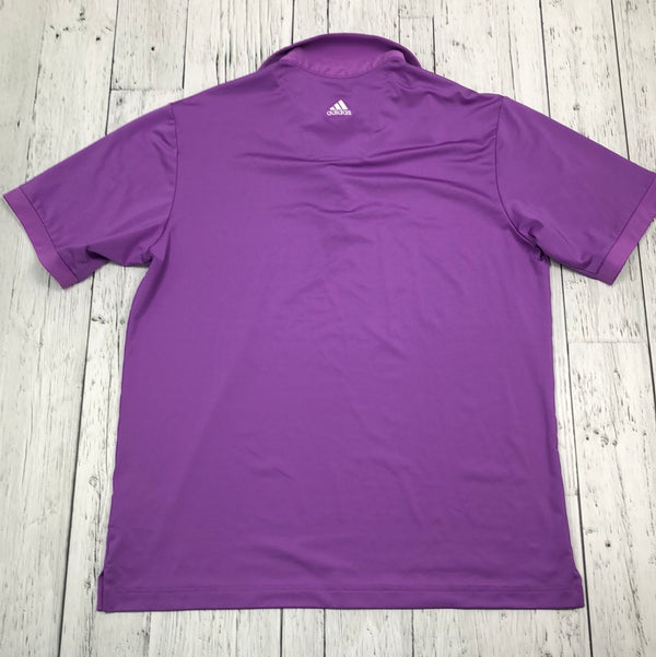 Adidas purple golf shirt - Hers M