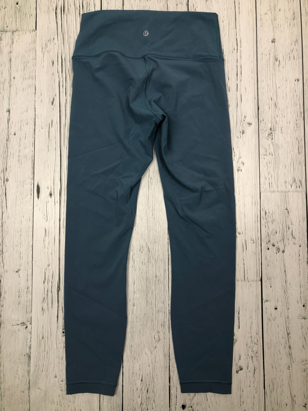 lululemon blue leggings - Hers S/6