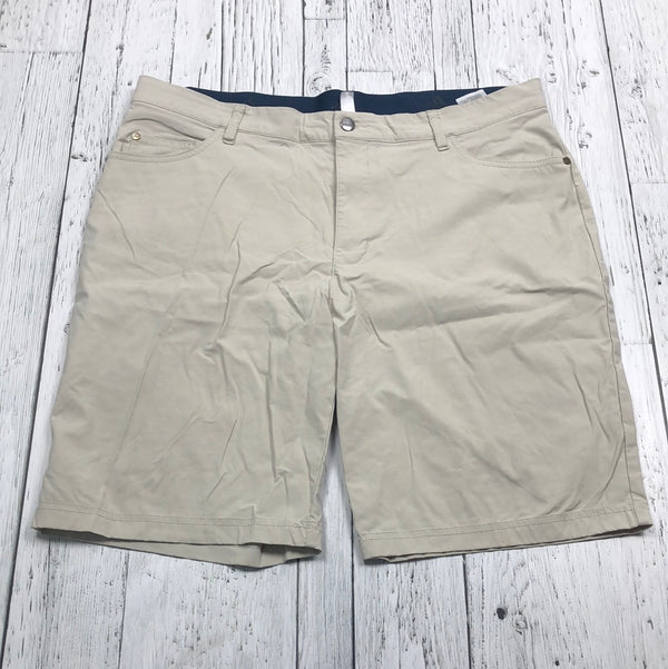 Adidas beige golf shorts - His L/36