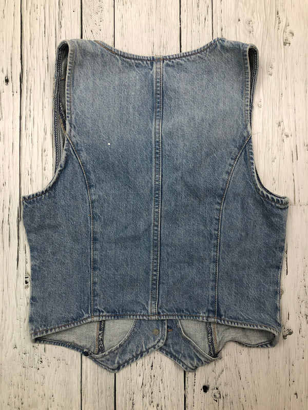Denim Forum blue denim tank top - Hers S
