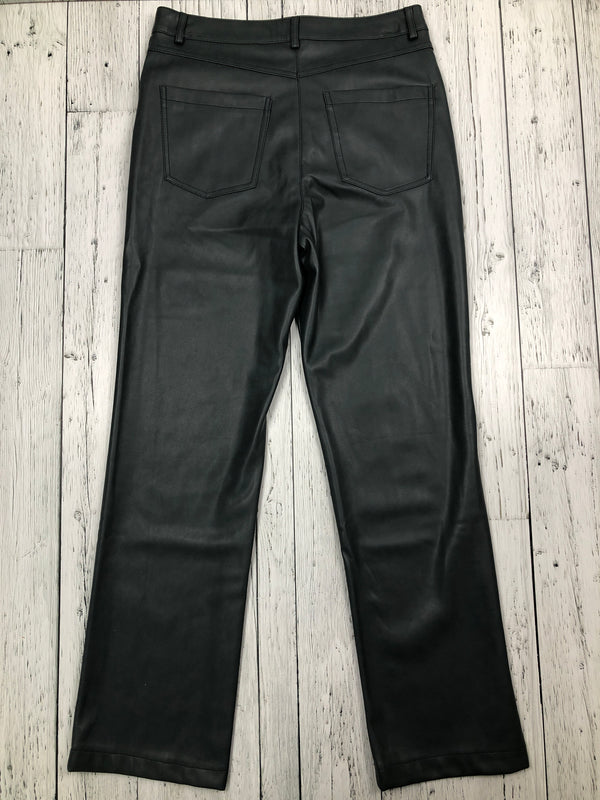 For all 7 mankind grey leather pants - Hers M