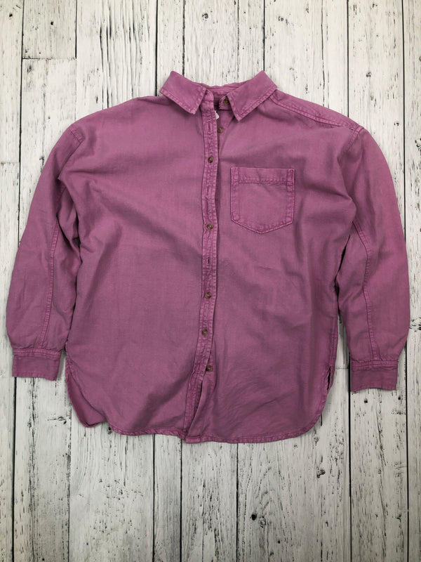 Pilcro pink flannel - Hers XXS