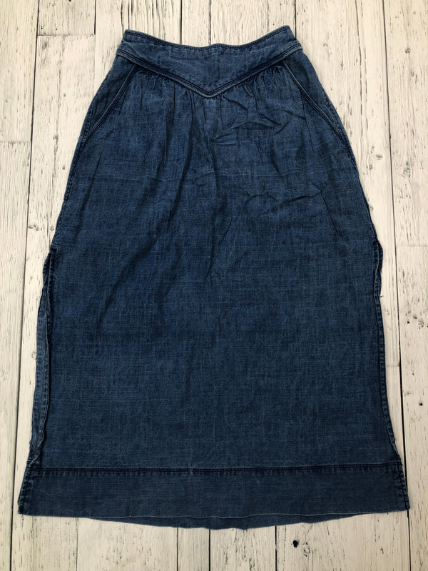 Wilfred Aritzia long blue jean skirt - Hers XS