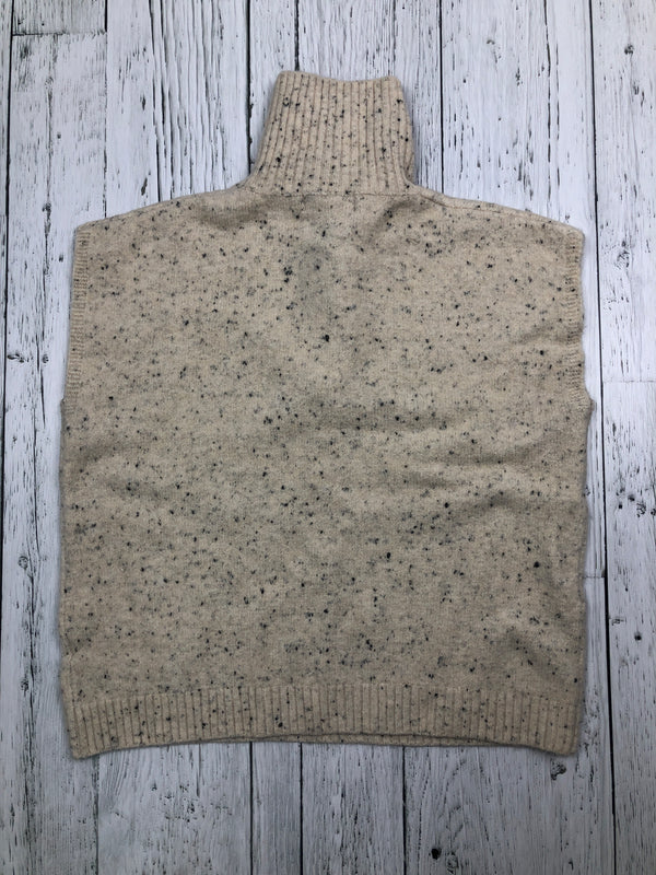 John + Jenn beige patterned sweater vest - Hers M