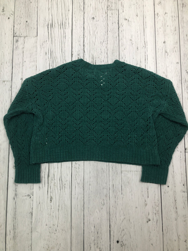 American Eagle green sweater - Hers XS